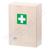 Lékárnička - dřevěná s náplní do 5 osob-ZM 05
