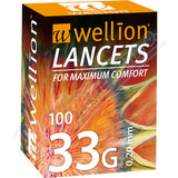 Lancety Wellion 100ks - 33G