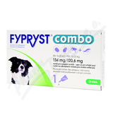 FYPRYST combo 1x1. 34ml spot-on pro psy 10-20kg