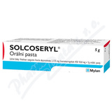 Solcoseryl 2. 125mg/g+10mg/g orální pasta 1x5g