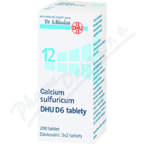 Calcium sulfuricum DHU D5-D30 tbl. nob. 200