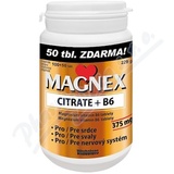 Magnex citrate 375 mg+B6 tbl. 100+50
