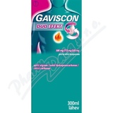 Gaviscon Duo Efekt 500mg/213mg/325mg por. sus. 300ml