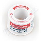 Leukoplast Skin Sensitive fixační páska 2. 5cmx2. 6m