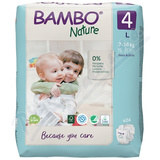 Bambo Nature 4 dtsk plenkov kalhotky 7-14kg 24ks