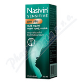 Nasivin Sensitive Dti 0. 25mg/ml sprej 10ml