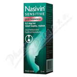Nasivin Sensitive Kojenci 0. 1mg/ml kapky 5ml