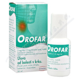 Orofar 2mg/ml+1. 5mg/ml sprej 30ml