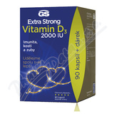 GS Extra Strong Vit. D3 2000 IU cps. 90 dárek 2022