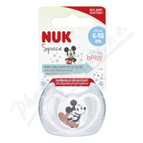 NUK Dudlk Space DISNEY Mickey 6-18 m. BOX Mix mot. 
