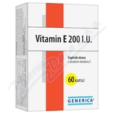 Vitamin E 200mg cps.  60 Generica