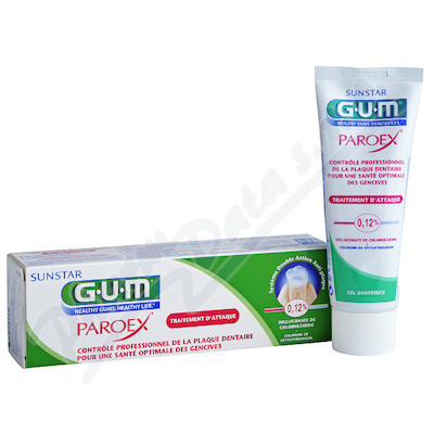 GUM zubní gel Paroex (CHX 0.12%) 75 ml G1790EME