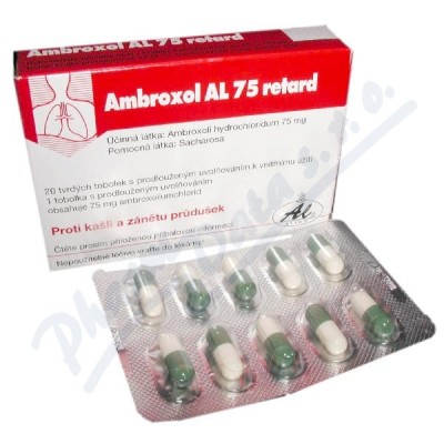 Ambroxol AL 75 Retard  tobolky 20x75mg