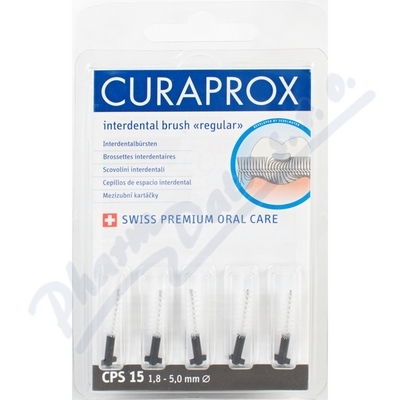 CURAPROX CPS 15 regular mezizubní kartáčky 5ks 