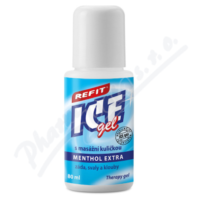 Refit Ice gel roll-on Menthol 2.5% na záda 80ml