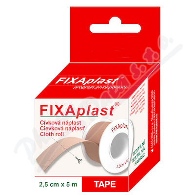 Náplast Fixaplast cívka 2.5cmx5m