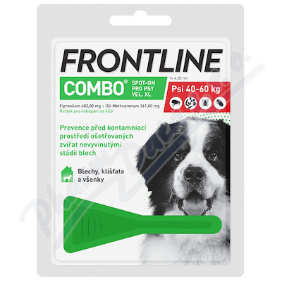 Frontline Combo Spot on Dog XL 1x1 pipeta 4.02ml