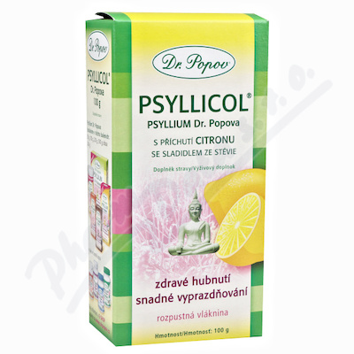 Psyllicol 100g příchuť citronu