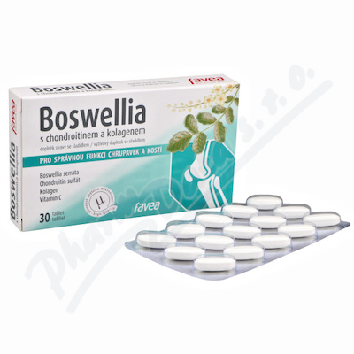 Boswellia s chondroitinem a kolagenem tbl.30